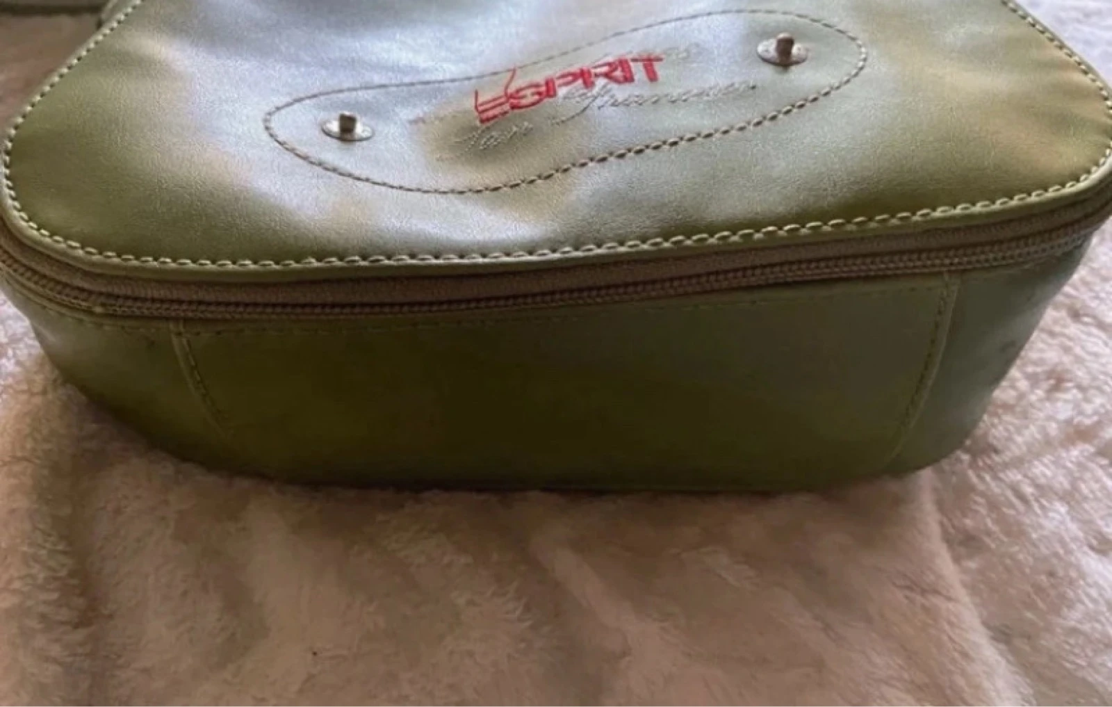 Bolsa transversal Esprit cáqui vintage Y2K com vários bolsos estilo cargo na moda – photo 9